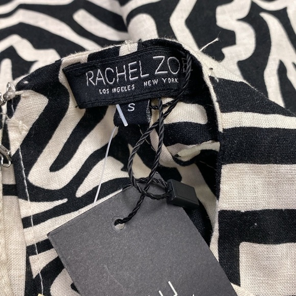 New! Rachel Zoe Linen Blend Top - Picture 7 of 7